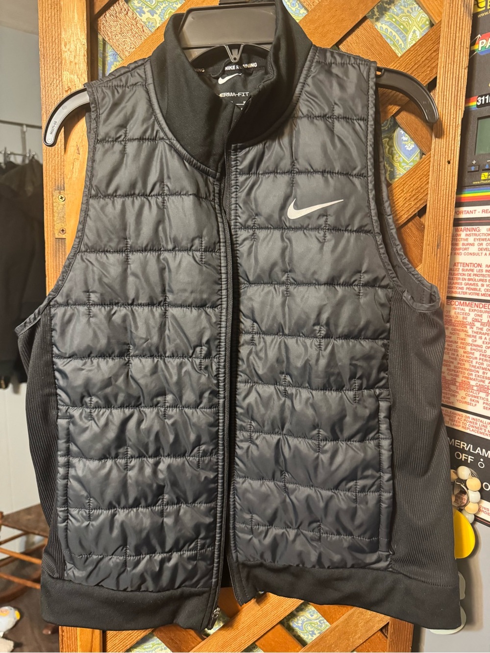 Nike Black Quilted Lightweight Women’s Vest